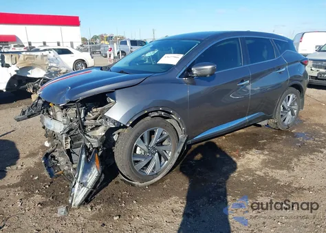 2021 Nissan Murano Sl Intelligent Awd from USA, damaged, VIN 5N1AZ2CS5MC125448